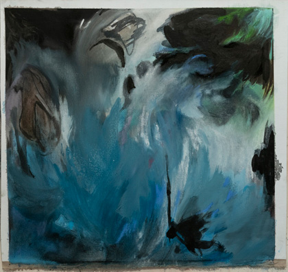 Une peinture d'Isabelle Mehling de 2016