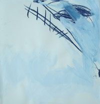 détail d'une peinture d'Isabelle mehling-Sinclair