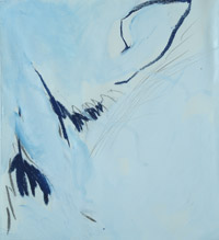 détail d'une peinture d'Isabelle mehling-Sinclair