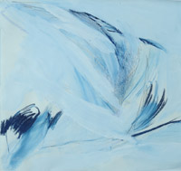 détail d'une peinture d'Isabelle mehling-Sinclair